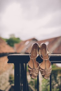 Bride's shoes