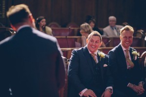 Groomsman in ceremony