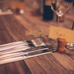 Reception place setting