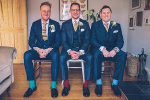 Groom and groomsmen colourful socks