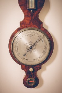 Wedding day barometre fair