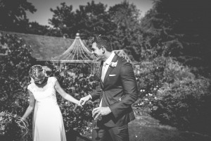 Bride and groom confetti