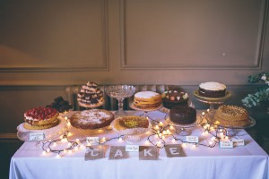 Cake table