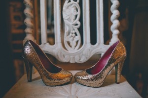 Bride's shoes